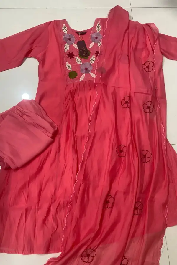 Chanderi silk kurta set - traditional-dress saree at Sneha Collections Hyderabad